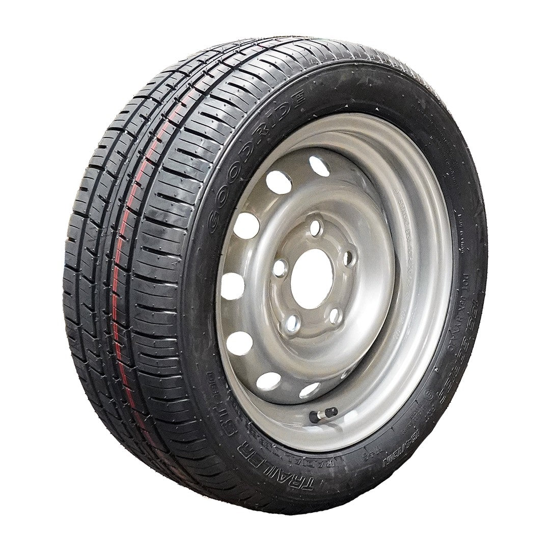 Goodride Komplettrad 195/50R13C ST290 104/101N auf Stahlfelge 5.5Jx13H2 5/112/67 ET30 Silber
