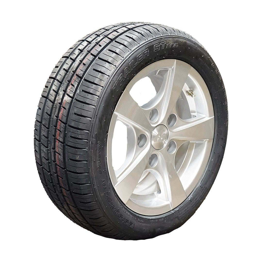 Goodride Komplettrad 195/50R13C ST290 104/101N / Aluminium-Felge: 6Jx13H2 5/112/67 ET30 Silber