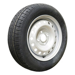 Goodride Komplettrad 165/70R13 ST290 79N auf Stahlfelge 4Jx13H2 4/100/57 ET30 Silber