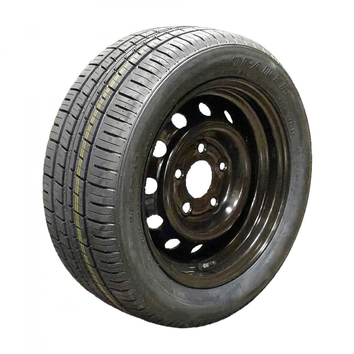 Goodride Komplettrad 185/70R13 ST290 86N auf Stahlfelge 6Jx13H2 5/112/67 ET30 Schwarz
