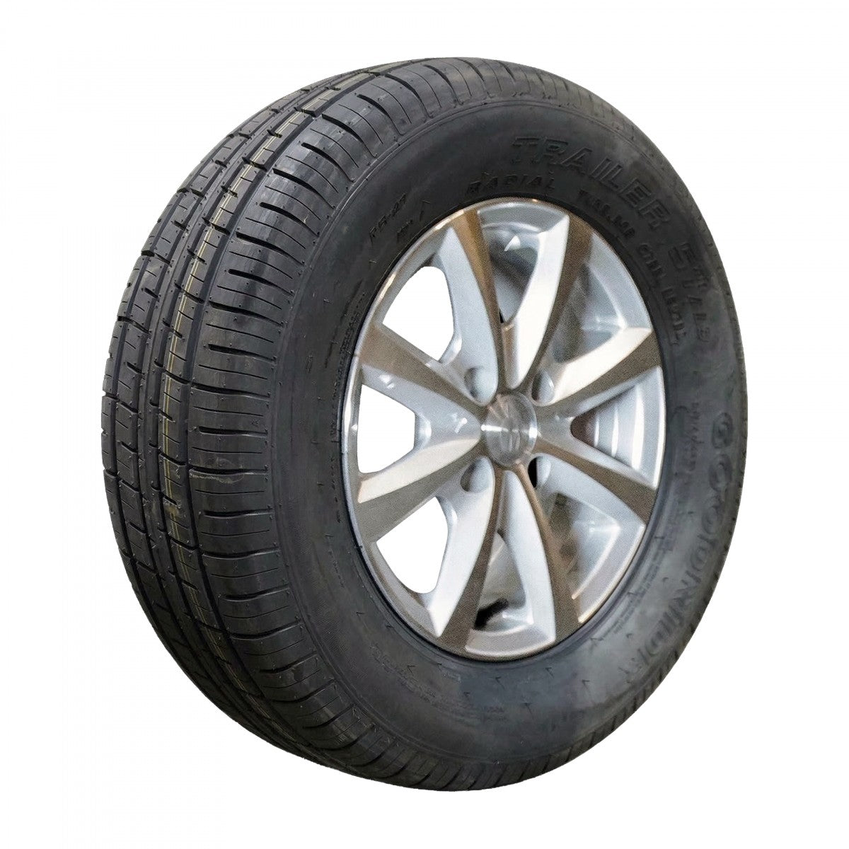 Goodride Komplettrad 185/70R13 ST290 86N / Aluminium-Felge: 6Jx13H2 5/112/67 ET30 Silber