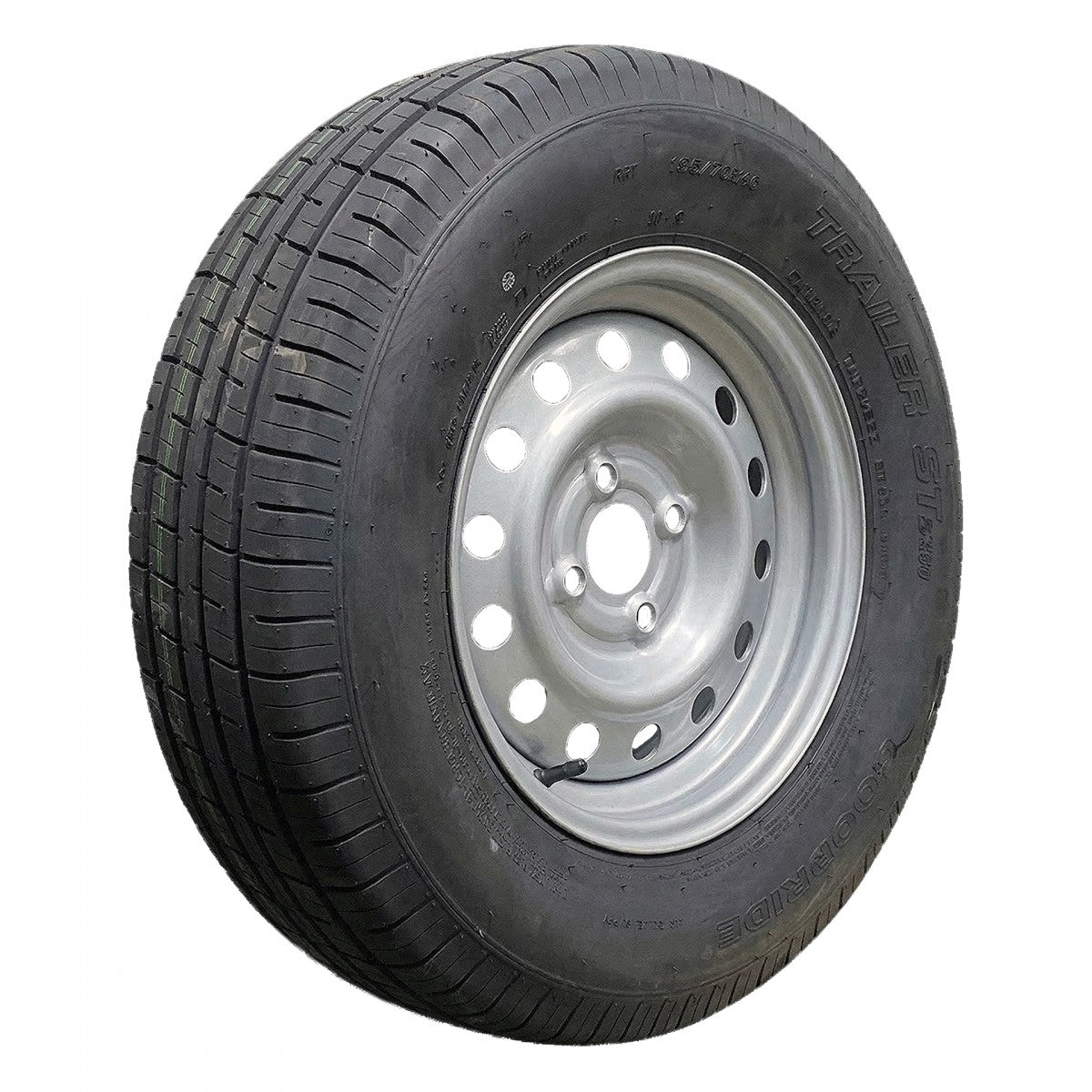 Goodride Komplettrad 195R14C ST290 106/104N auf Stahlfelge 5.5Jx14H2 4/100/57 ET30 Silber
