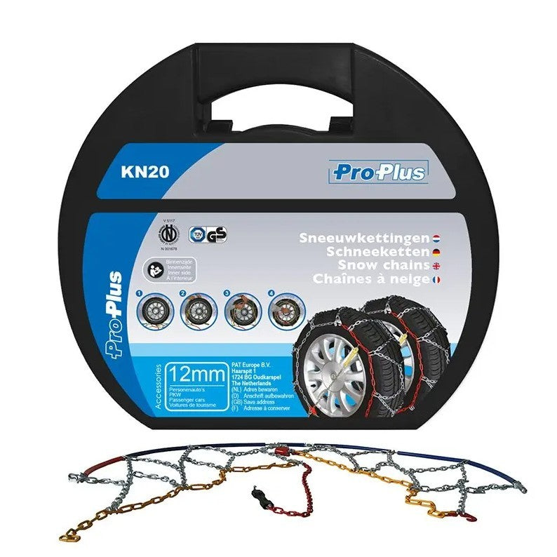 ProPlus Schneekette 12mm KN 20 12–13 Zoll für PKW