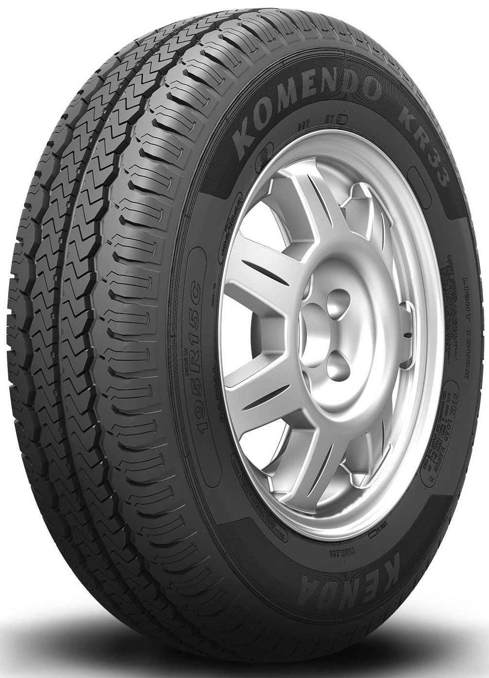 Kenda KR33A Komendo 10PR 225/55R12C 112N – Bild 2