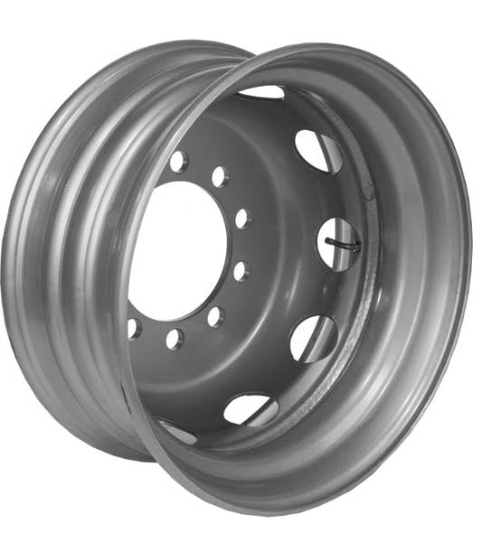 Athlete Stahlfelge 7.50x22.5 Zoll 10/335/281 ET149.5 752261213 B3 27 BMZ ALV Silber RAL9006 Matt (per 1 Stück)