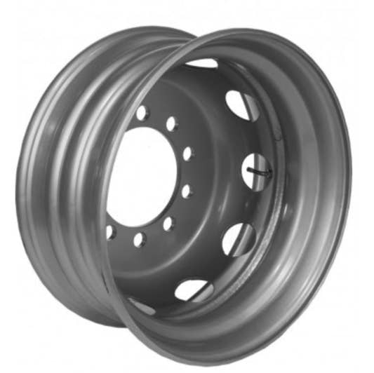 Athlete Stahlfelge 7.50x22.5 Zoll 10/335/281 ET149.5 752261213 B3 27 BMZ ALV Silber RAL9006 Matt