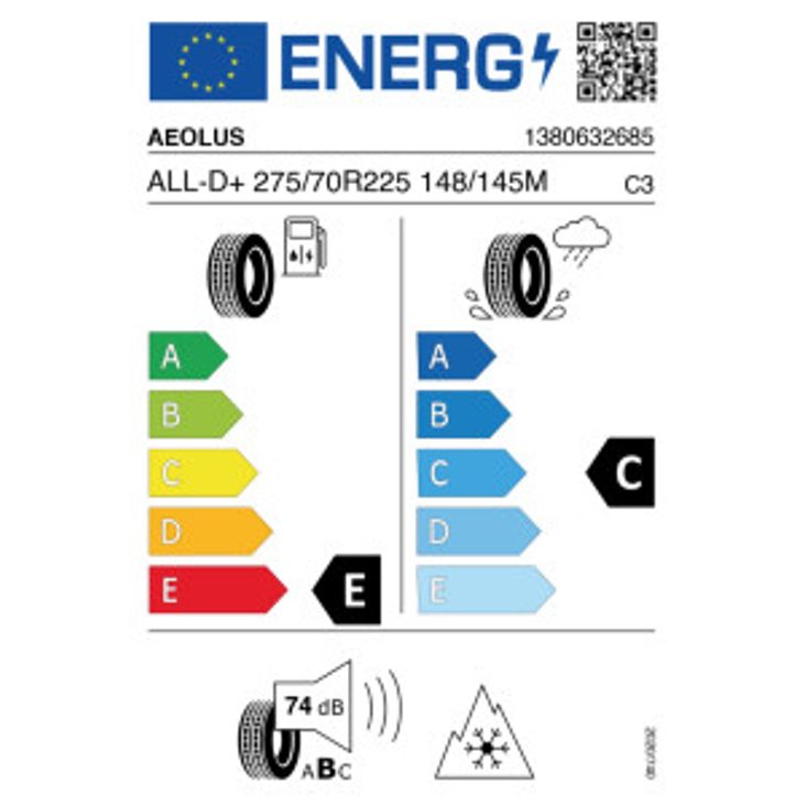 Aeolus Neo Allroads D+ 275/70 R22.5 148/145M – Bild 2