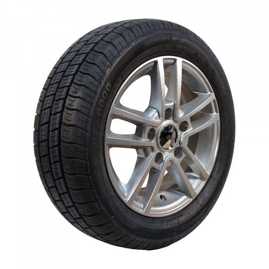 GT-Radial Komplettrad 195/70R15C 104/102N Kargomax ST-6000 / Aluminium-Felge: 15Jx6 5/112/67 ETET30 Silberg