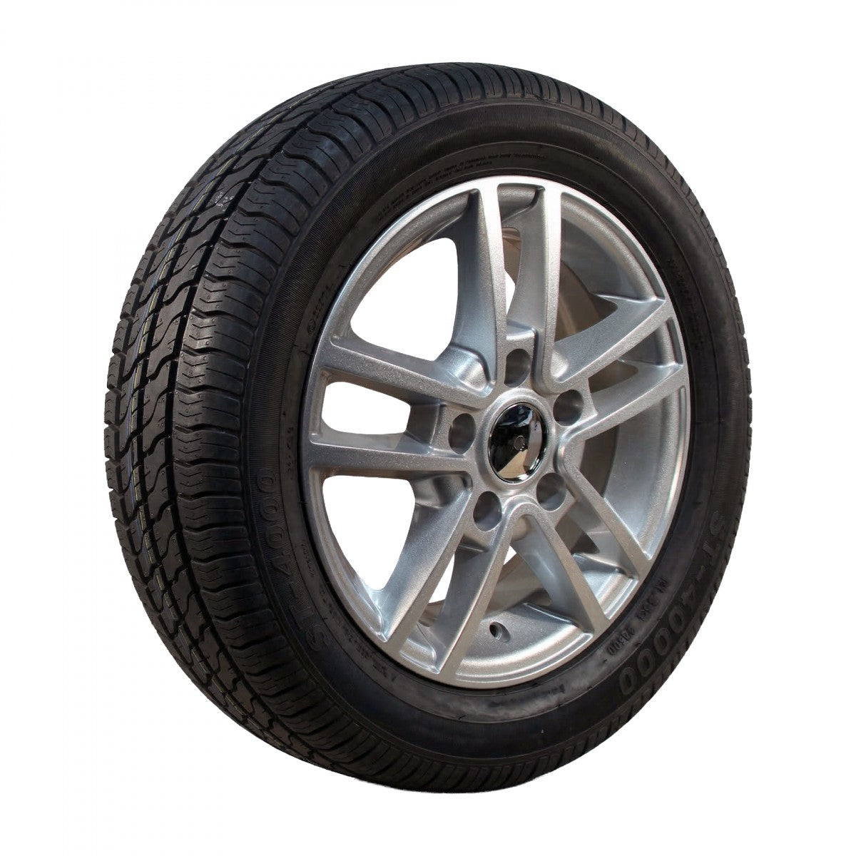 GT-Radial Komplettrad 195/65R15 95N XL Kargomax ST-4000 / Aluminium-Felge: 15Jx6 5/112/67 ETET30 Silbergrau