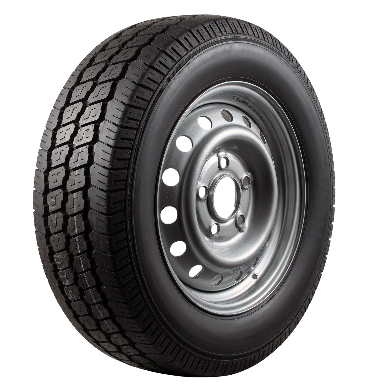 GT-Radial Komplettrad 205R14C 109/107P Maxmiler Pro auf Stahlfelge 14Jx5.5 5/112/67 ETET30 Silbergrau