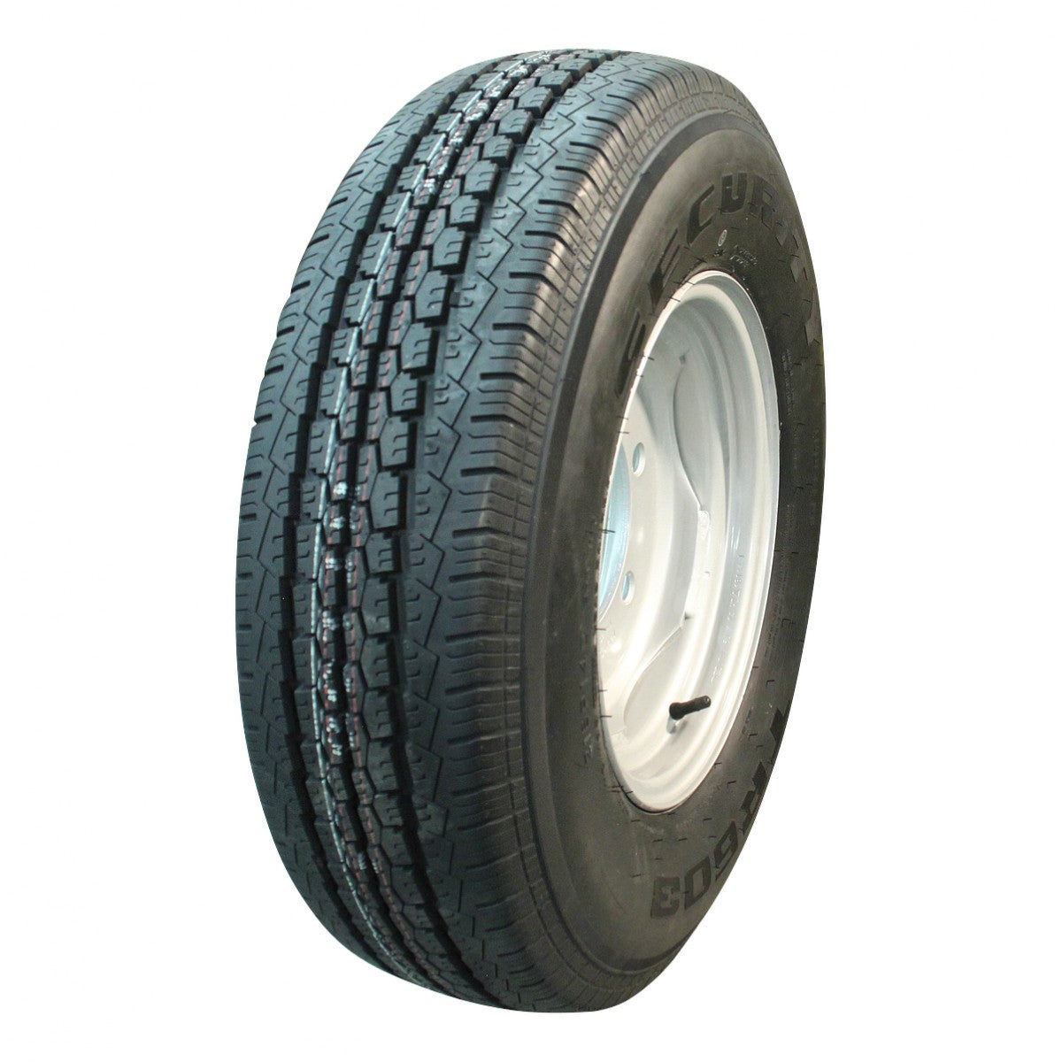 Security Komplettrad 215R14C 116/112N TR 603 auf Stahlfelge 14Jx5.5 5/112/67 ETET30 Silbergrau