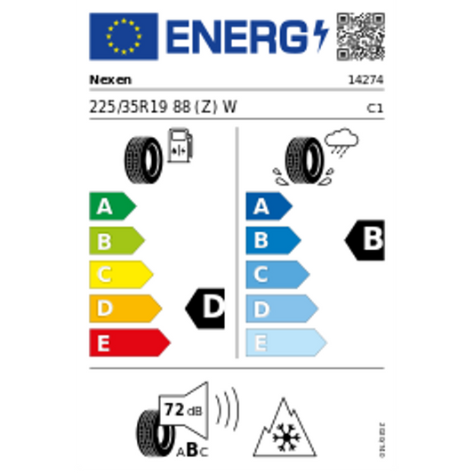 Nexen N Blue 4SEASON 2 XL M+S 3PMSF 225/35 R19 88W Ganzjahr – Bild 2