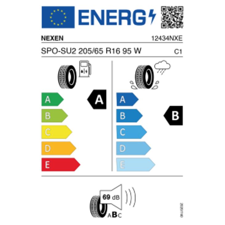 Nexen N`Fera Sport (SU2) 205/65 R16 95W Sommer – Bild 2
