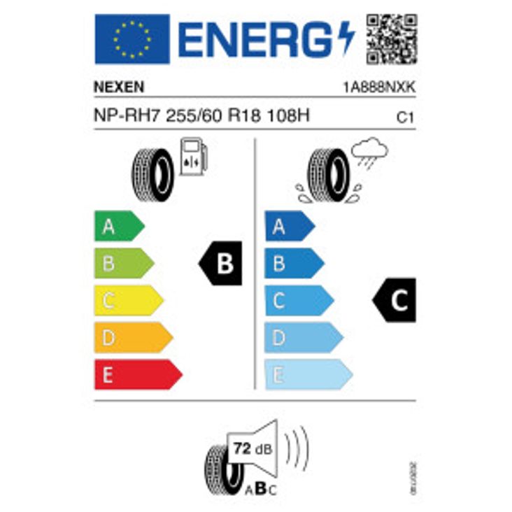 Nexen N`Priz RH7 255/60 R18 108H Sommer – Bild 2