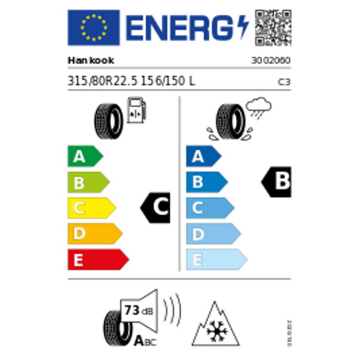Hankook AH 31 315/80 R22.5 156L Ganzjahr – Bild 2