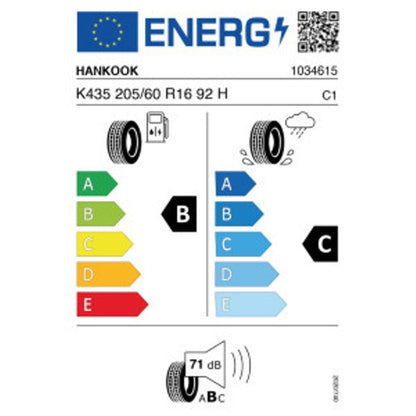 Hankook Kinergy eco2 (K435) 205/60 R16 92H Sommer – Bild 2