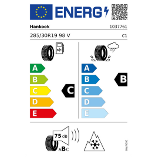 Hankook Winter I*CEPT EVO4 (W340) XL 3PMSF UHP 285/30 R19 98V Winter – Bild 2