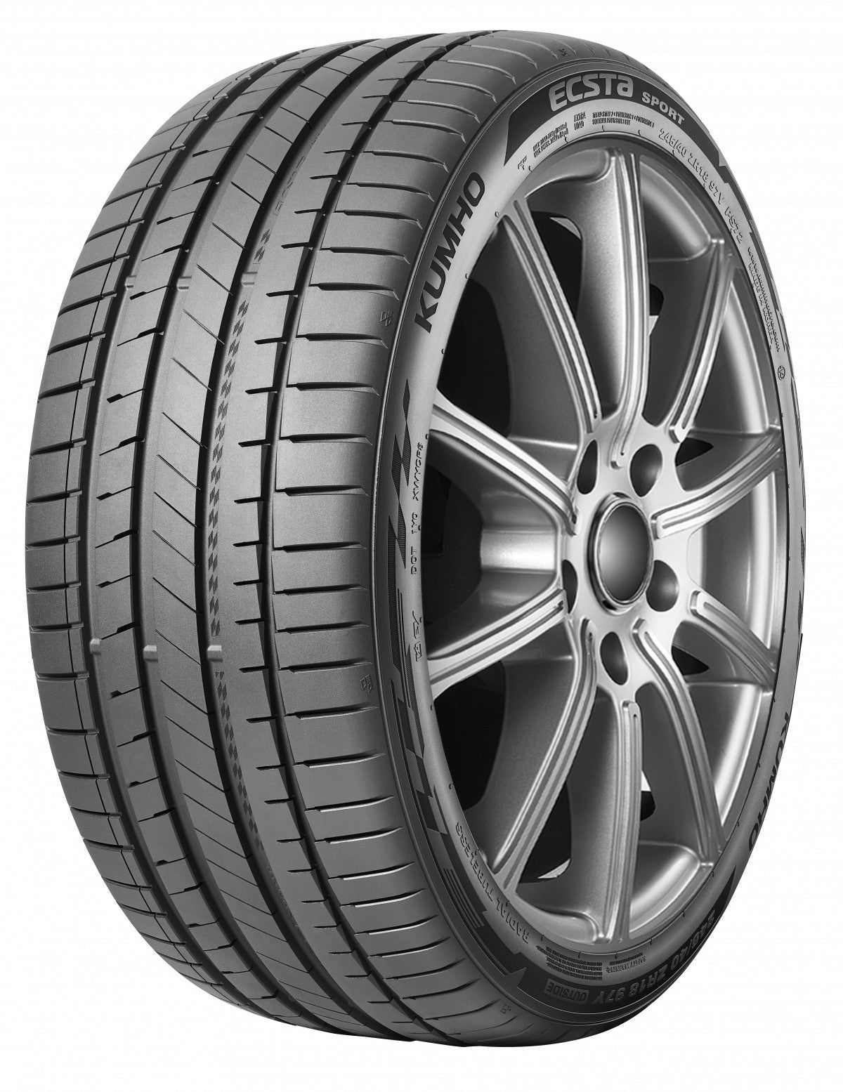 Kumho Ecsta Sport PS72 XL 225/45 R17 94 (Z)Y Sommer – Bild 2