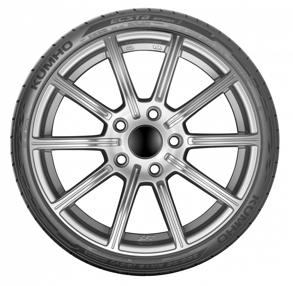 Kumho Ecsta Sport S PS72 XL 235/35 R20 92 (Z)Y Sommer – Bild 3