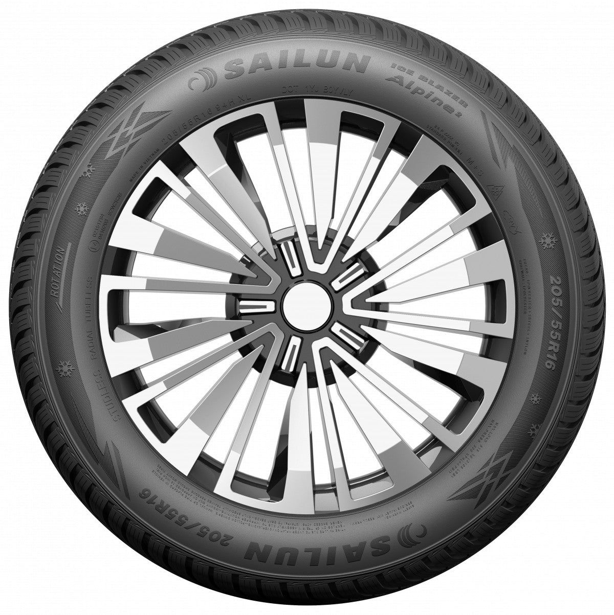 Sailun Ice Blazer Alpine 2 3PMSF 175/65 R14 82T Winter – Bild 3