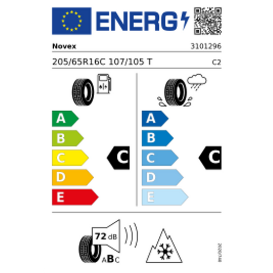 Novex All Season LT-5 3PMSF 205/65R16C 107/105T Ganzjahr – Bild 2