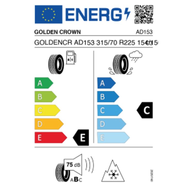 Golden Crown AD153 315/70 R22.5 154/150L – Bild 2