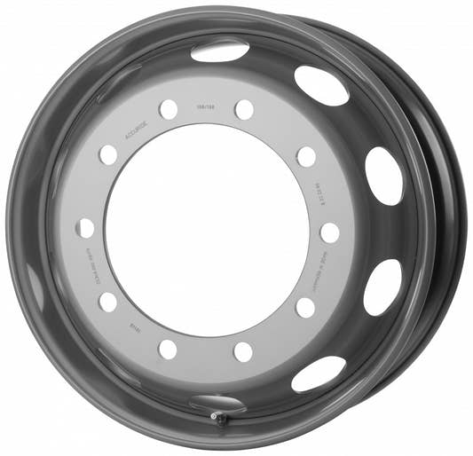 MWD Stahlfelge 9.00x22.5 Zoll 10/335/281 ET162 AC15145 M22 26 ILV Silber