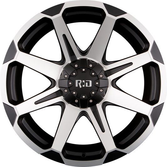 RID R05 Matte Black / Machined Alufelge 9x20 Zoll ET20 LK 5x127 ML78.1