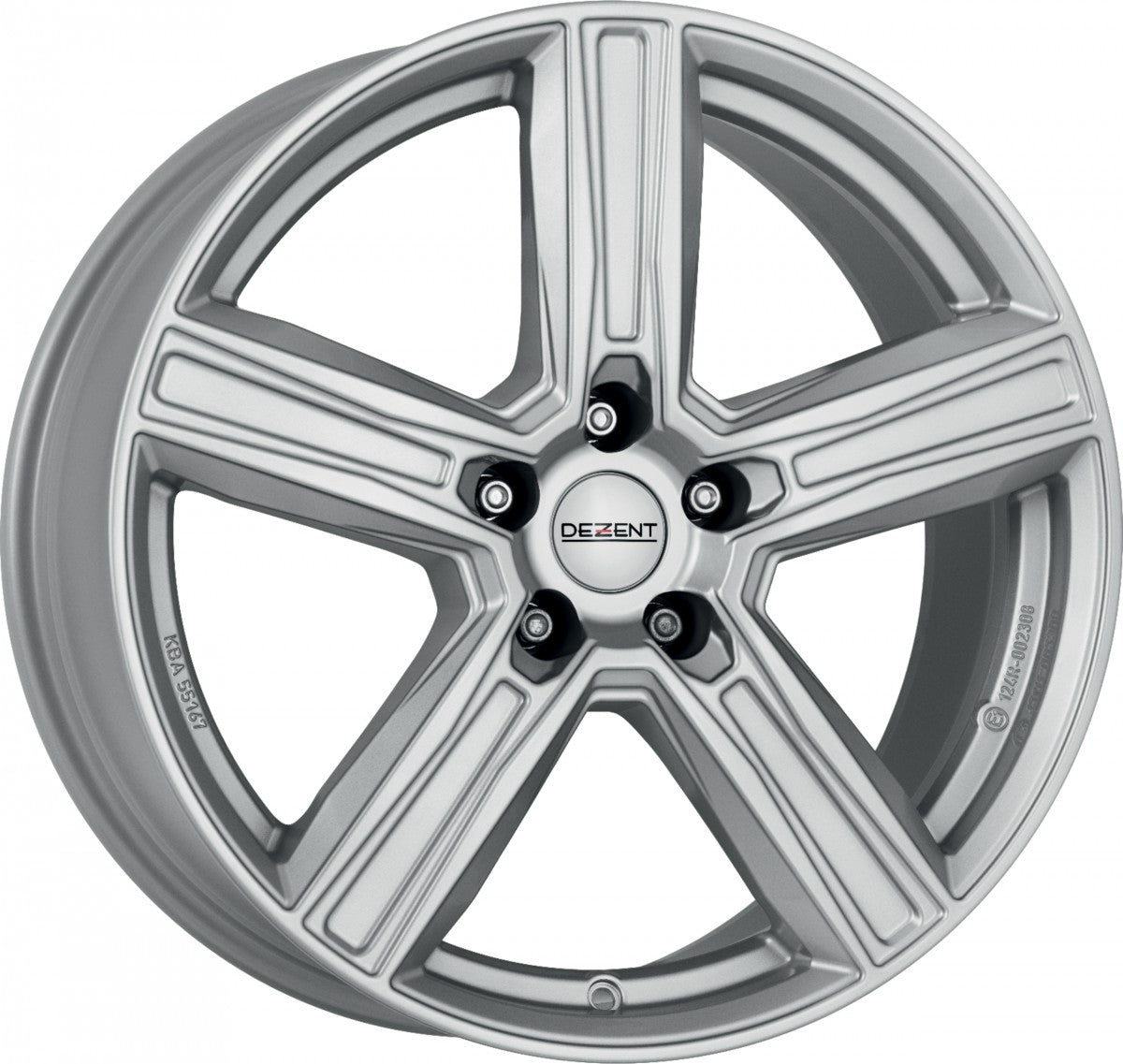 Dezent KG silver Alufelge 9x20 Zoll ET60.8 LK 5x112 ML66.6
