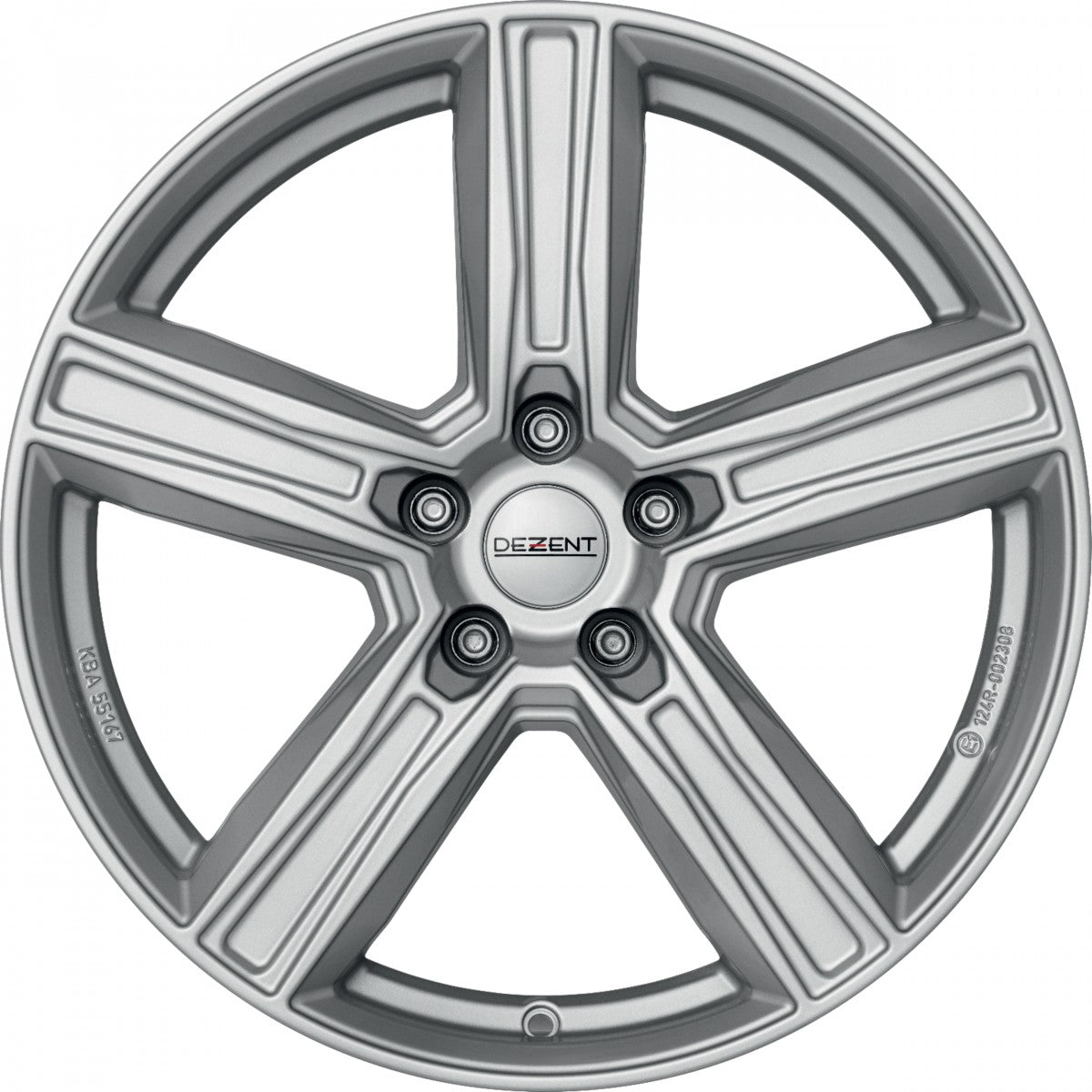 Dezent KG silver Alufelge 9x20 Zoll ET60.8 LK 5x112 ML66.6 – Bild 2