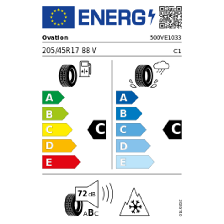 Ovation VI 782 AS XL 3PMSF 205/45 R17 88V Ganzjahr – Bild 3
