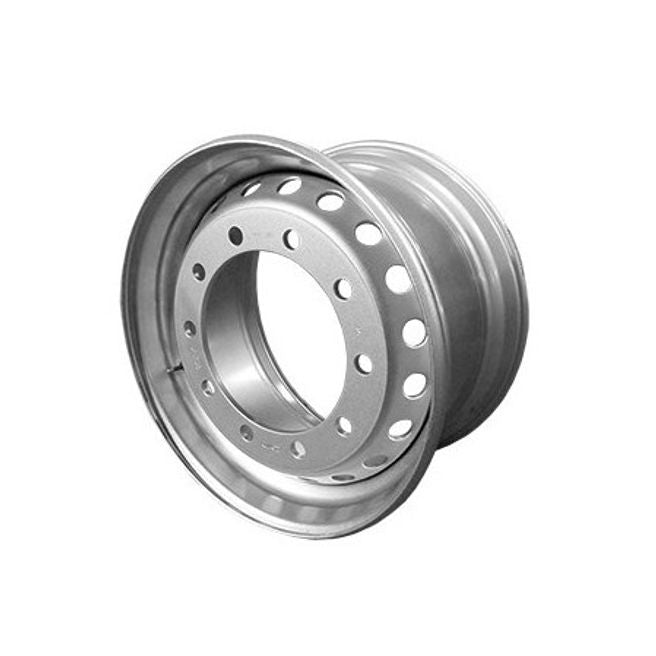 SRW Stahlfelge 11.75x22.5 Zoll 10/335/281 ET120 K221106 M22 26 MZ ALV Silber
