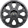Schmidt REVOLUTION 18HDX Satin Black mit Softhorn Alufelge 8.5x18 Zoll ET43 LK 5x112 ML57.1