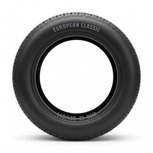 European Classic Whitewall 70MM 440/450-21 86M Sommer