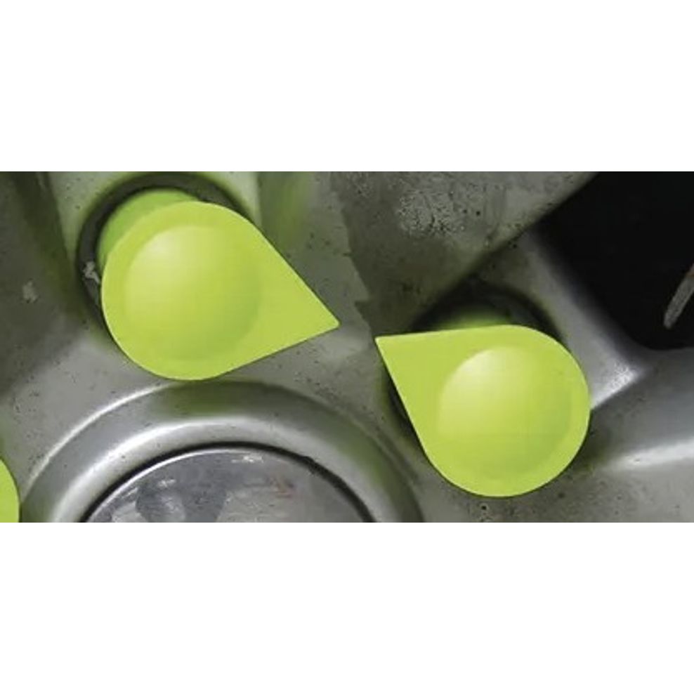 checkpoint Radmutterindikator DUSTITE LONG REACH GELB 22 mm (50 Stück) – Bild 3