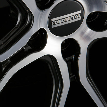 Fondmetal STC-45 Glossy Black Machined Alufelge 8.5x20 Zoll ET45 LK 5x114.3 ML75 – Bild 3