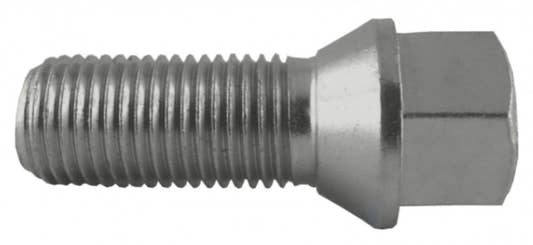Jania Radschraube Kegelbund 60° M14x1,5x28 SW17 silber 1 Stk.