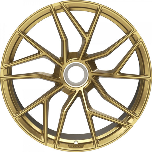 Proline Techart Formula VII Race marsgold Alufelge 9.5x20 Zoll ET42 LK 1x1 ML84 – Bild 2
