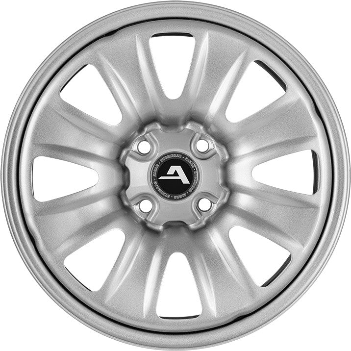 Alcar 02 silver 6x15 ET40 - LK4/100 ML60