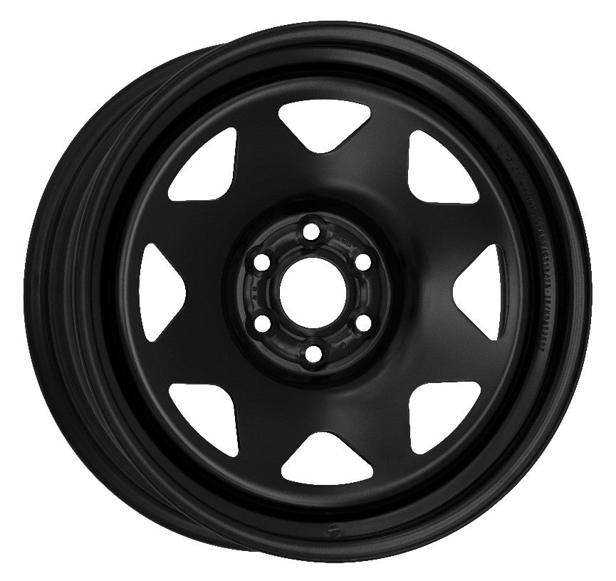 Dotz Dakar black (ohne Nabenbecher) Stahlfelge 8x18 Zoll ET24 LK 6x139.7 ML93 – Bild 5