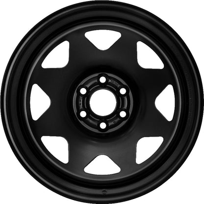 Dotz Dakar black (ohne Nabenbecher) Stahlfelge 8x18 Zoll ET24 LK 6x139.7 ML93 – Bild 6