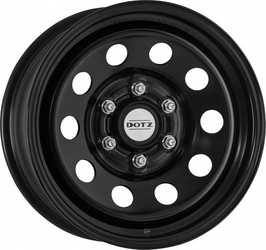 Dotz Modular black Stahlfelge 8x16 Zoll ET37 LK 6x130 ML84