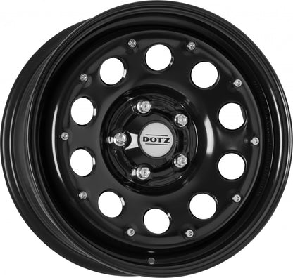 Dotz Modular Beadlock black 17Z (ohne Nabenbecher) Stahlfelge 7x17 Zoll ET35 LK 5x120 ML65