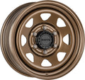 Dotz Dakar bronze (ohne Nabenbecher) 7x16 ET26 - LK5/114.3 ML66
