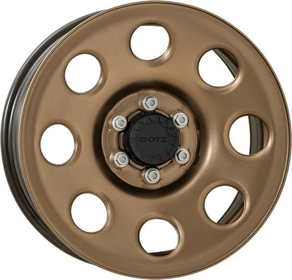 Dotz Outland bronze matt 8x18 ET45 - LK6/130 ML84