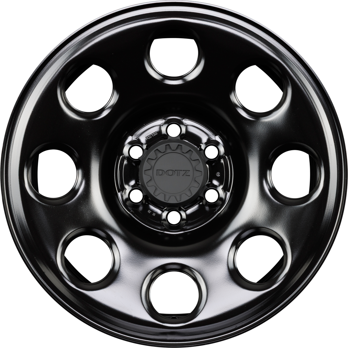 Dotz Outland black Stahlfelge 8x18 Zoll ET45 LK 6x130 ML84 – Bild 4
