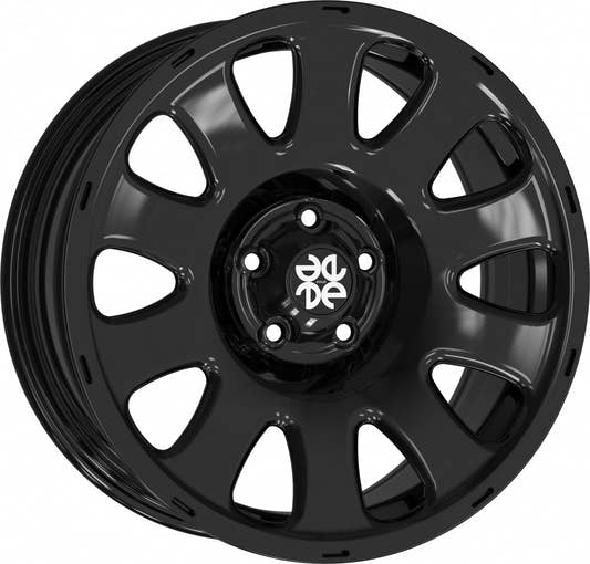 Erion 08 black Stahlfelge 7.5x18 Zoll ET51 LK 5x112 ML57