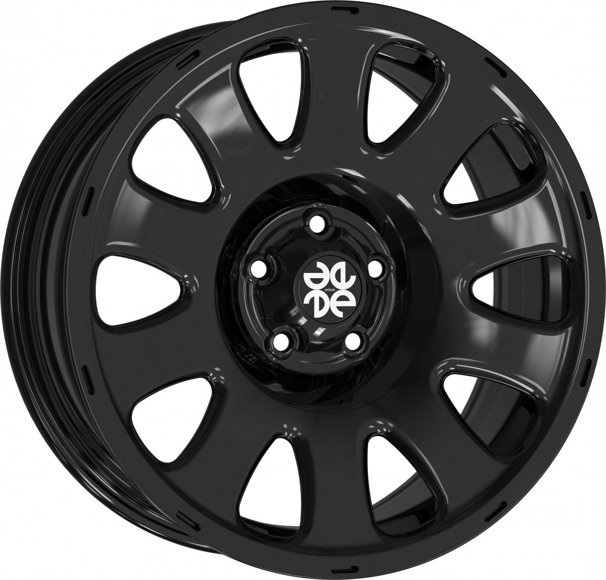 Erion 08 black Stahlfelge 7.5x18 Zoll ET51 LK 5x112 ML57