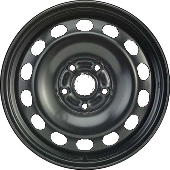 Alcar 6667 schwarz 6.5x16 ET46 - LK5/112 ML57.1