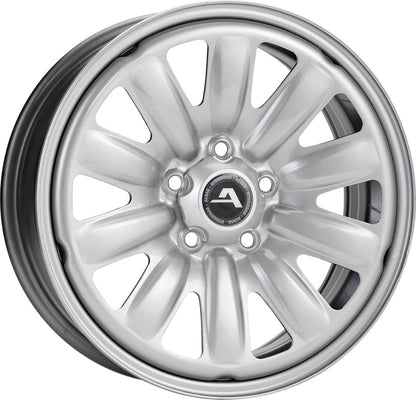 Alcar 01 silver 6x16 ET48 - LK5/112 ML57